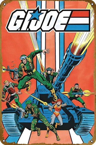 Vintage Collectible Tins - Gi Joe – Cartel de metal