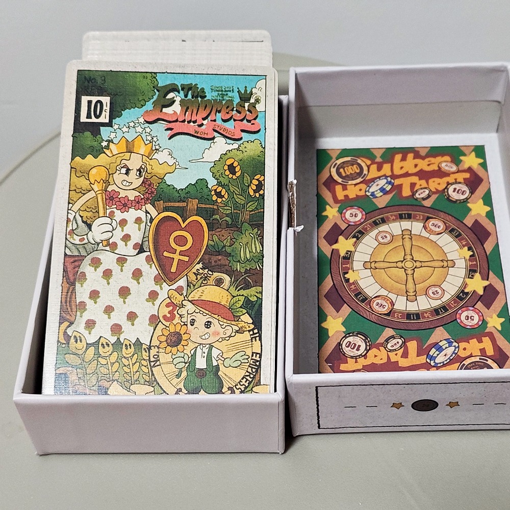 Vintage Collectible Cards - Baraja de Tarot Vintage Rubber Hose