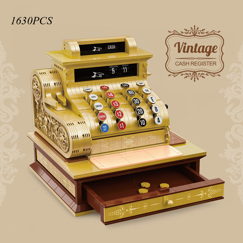 Vintage And Collectible Toys - Caja registradora Retro clásica y creativa,