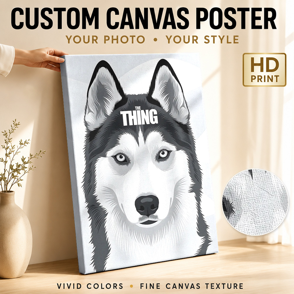 Collectible Vintage Photos - Póster Impreso en Lienzo de la