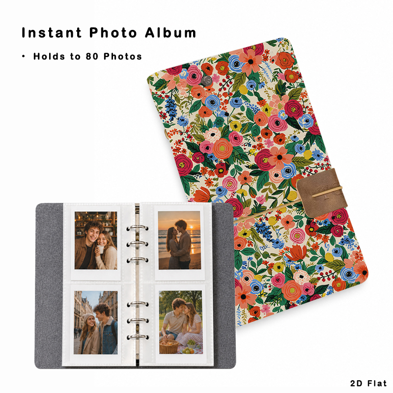 Collectible Vintage Photos - Álbum de Fotos con Diseño Floral