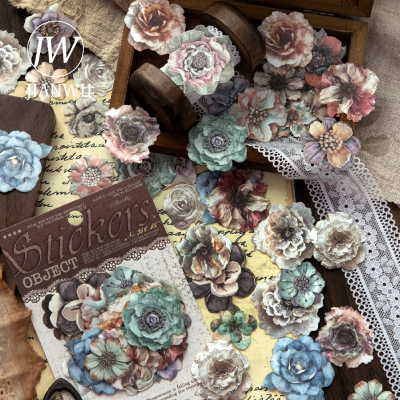 Vintage Things Collection - JIANWU Colección de Pequeños Artículos Decorativos,
