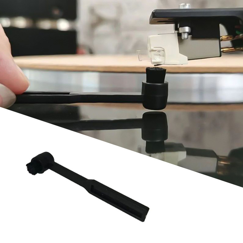 Record Player Needle - Cepillo óptico de cartucho para tocadiscos,