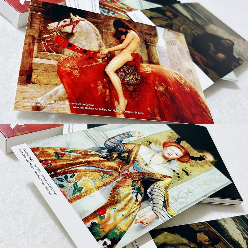 Juego de postales de pintura a - Collectible Vintage Greeting Cards reseña y precio