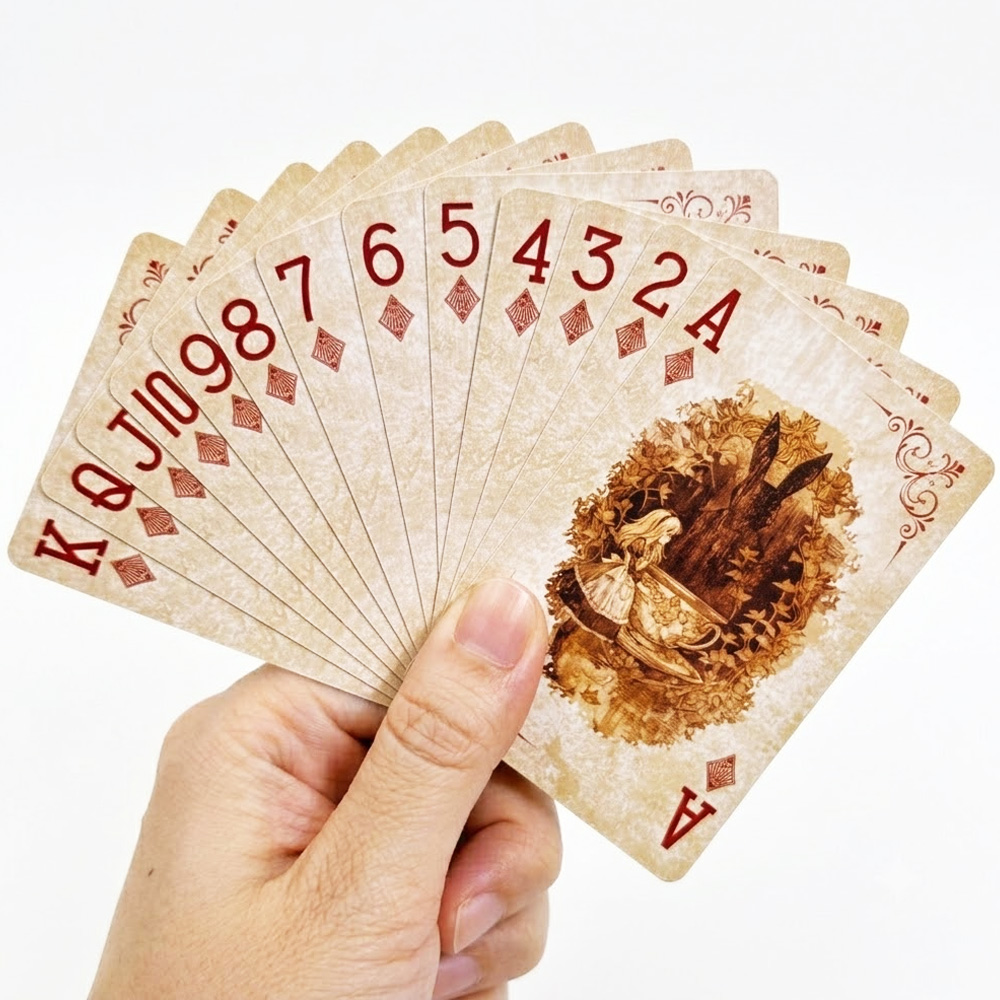 55 Cartas de Póker de Alice en - Vintage Collectible Board Games reseña y precio