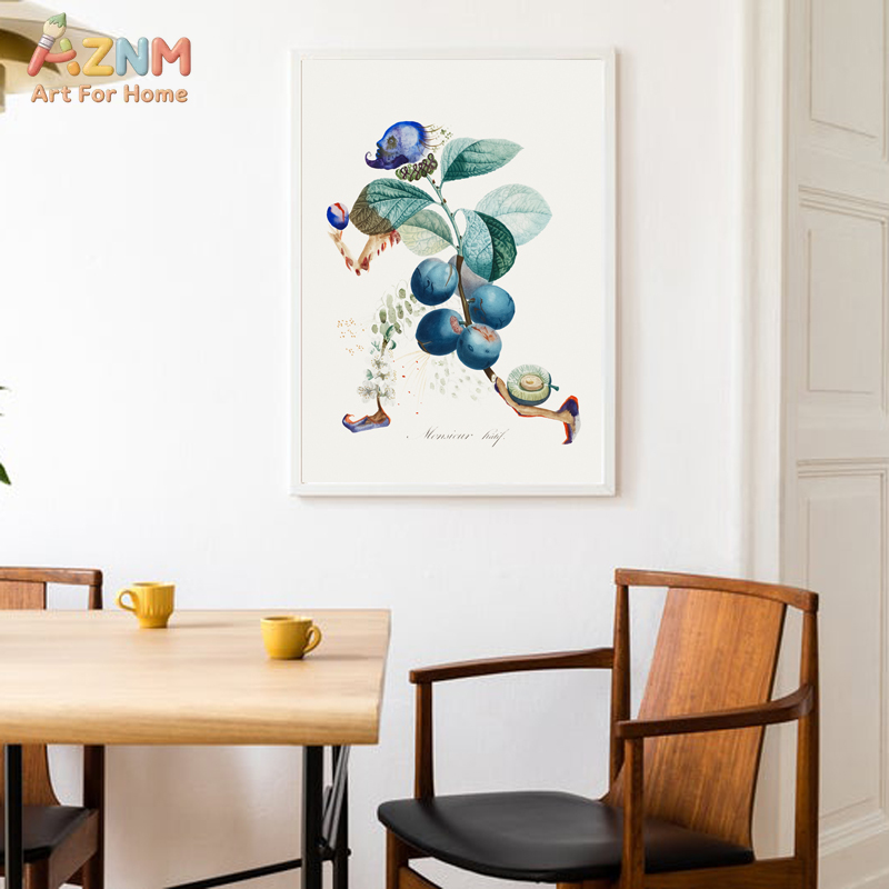 AZNM Cuadro de Lienzo con Figu - Vintage Things Collection reseña y precio