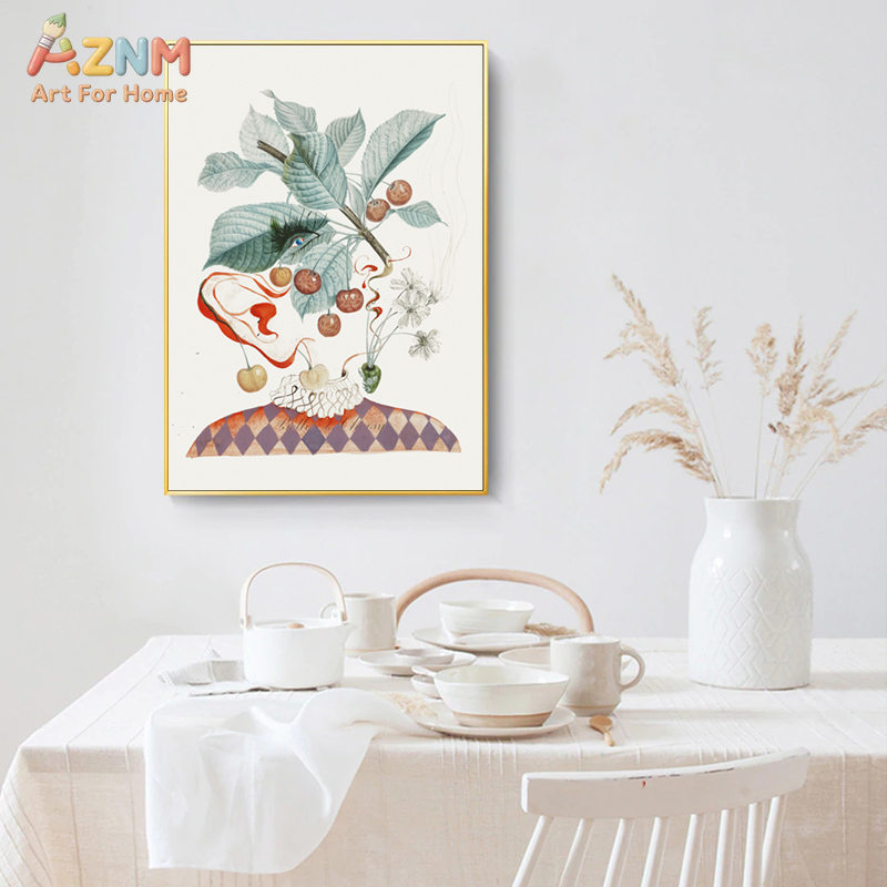 AZNM Cuadro de Lienzo con Figu - Vintage Things Collection reseña y precio