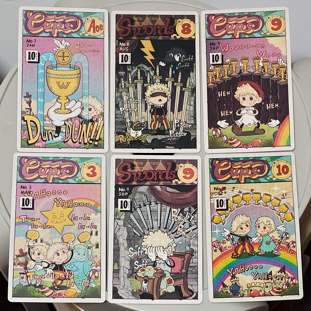 Baraja de Tarot Vintage Rubber - Vintage Collectible Cards reseña y precio