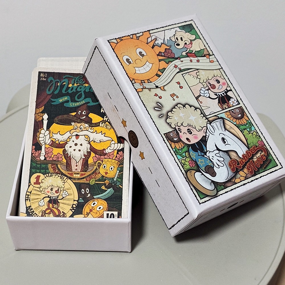 Baraja de Tarot Vintage Rubber - Vintage Collectible Cards reseña y precio