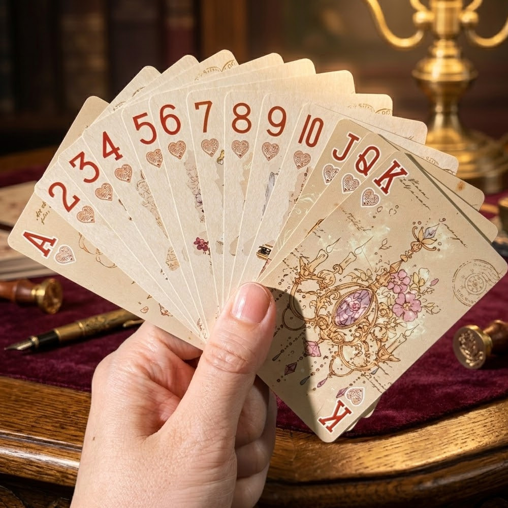 55 Cartas de Juego Estéticas V - Vintage Collectible Board Games reseña y precio