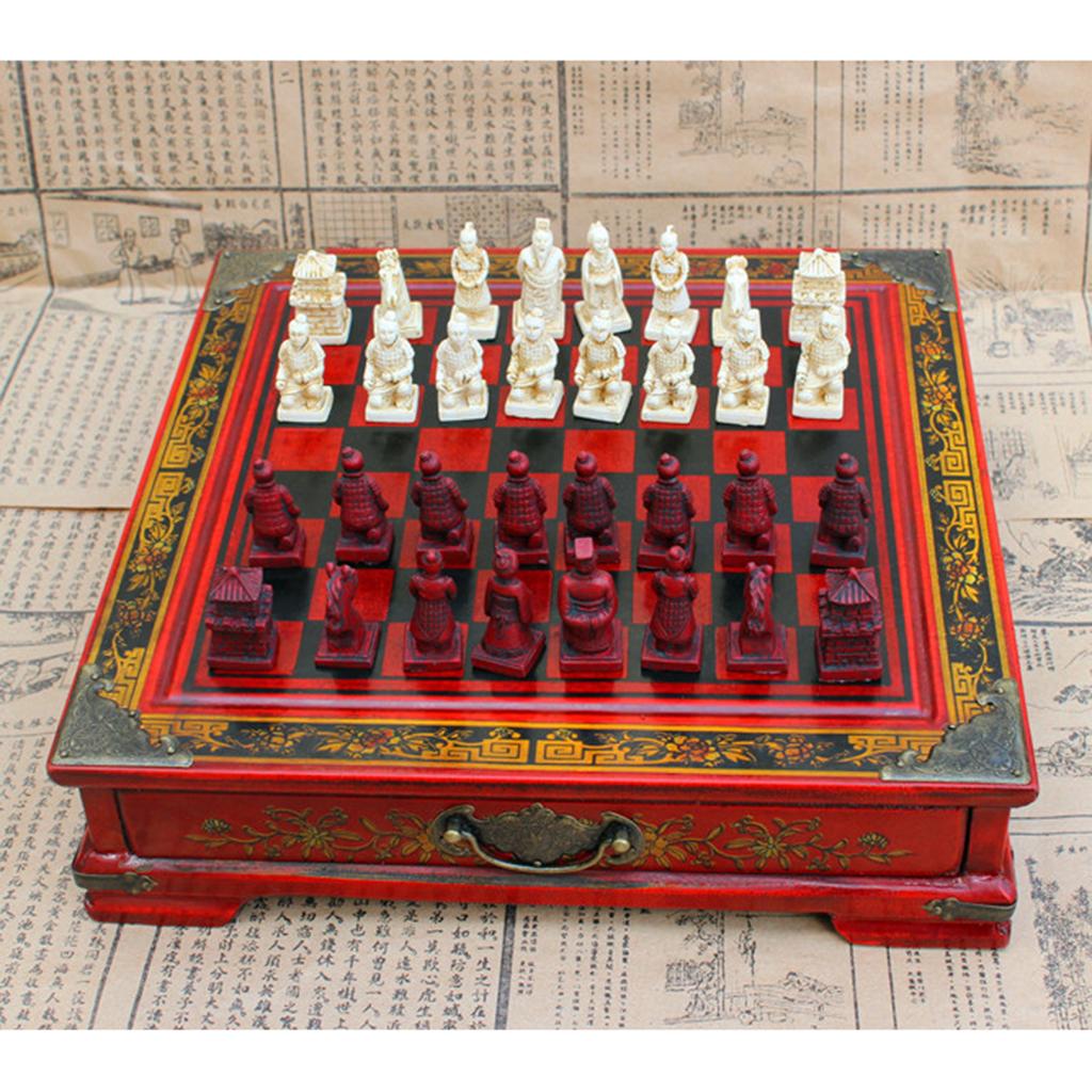 Juego de Ajedrez Chino Vintage - Vintage Collectible Board Games reseña y precio