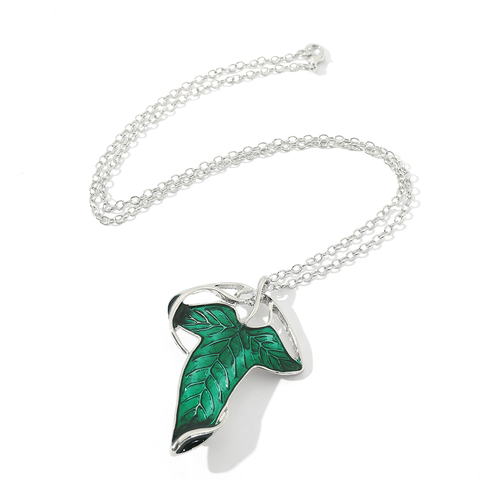 Collar con Colgante de Hoja Ve - Vintage Collector reseña y precio