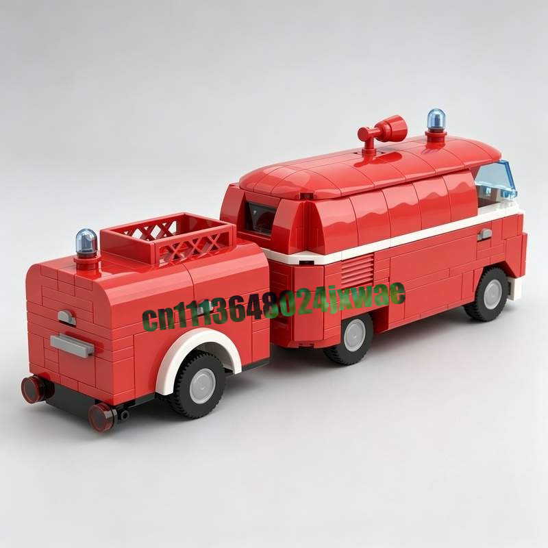 369 Piezas MOC Camión de Bombe - Vintage Collectible Trucks reseña y precio