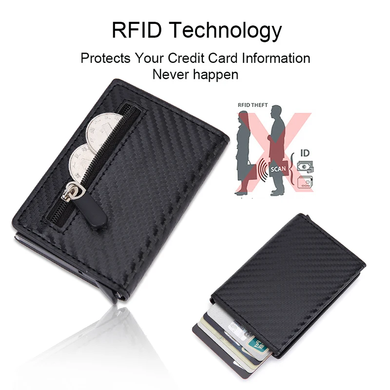Cartera con Bloqueo RFID, Tarj - Vintage Collectible Cards reseña y precio