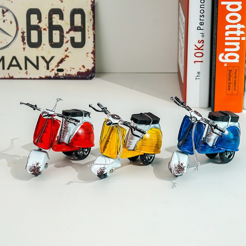 Modelo de Motocicleta de Metal - Vintage Collectible Tins reseña y precio