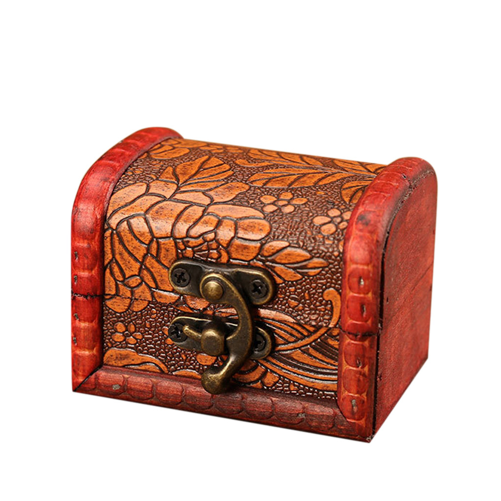 Caja de joyería de madera vint - Vintage Collector reseña y precio