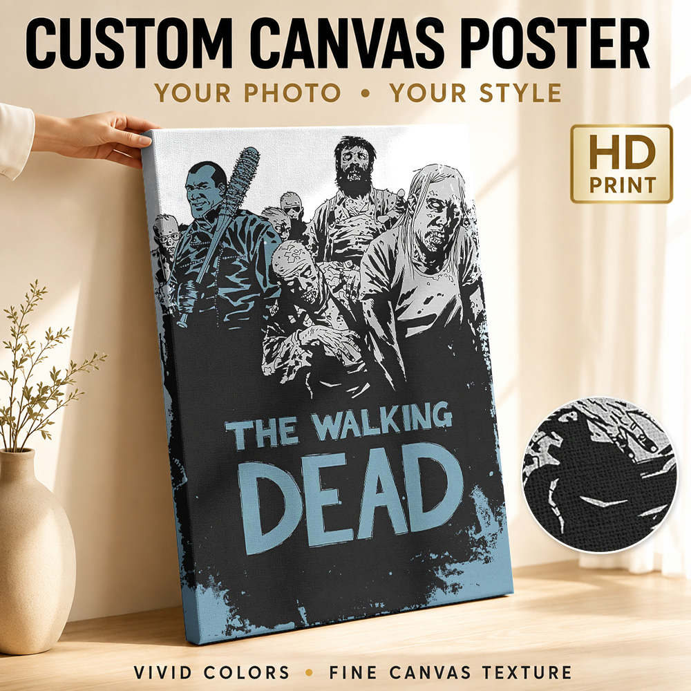Póster de Lona de The Walking  - Collectible Vintage Photos reseña y precio