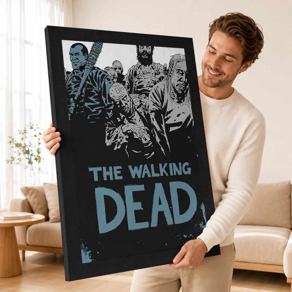 Póster de Lona de The Walking  - Collectible Vintage Photos reseña y precio