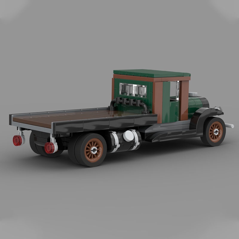 226 piezas de coches MOC, cami - Vintage Collectible Trucks reseña y precio