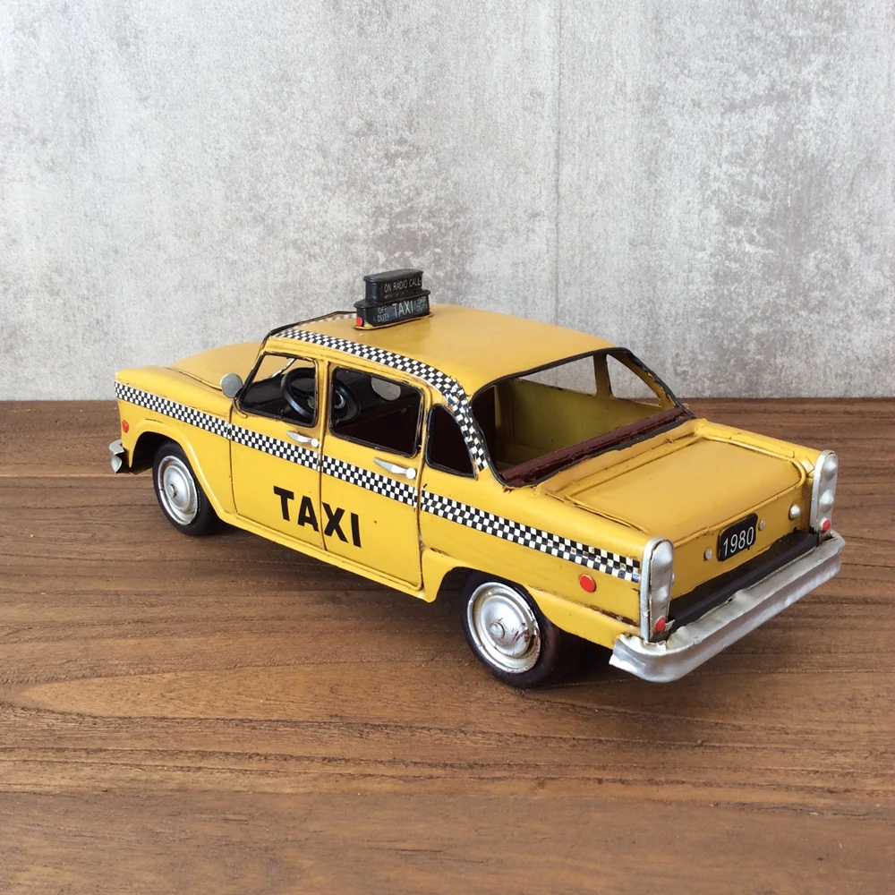 Modelo de Taxi americano clási - Vintage Collectible Tins reseña y precio