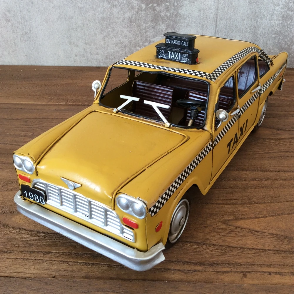 Modelo de Taxi americano clási - Vintage Collectible Tins reseña y precio