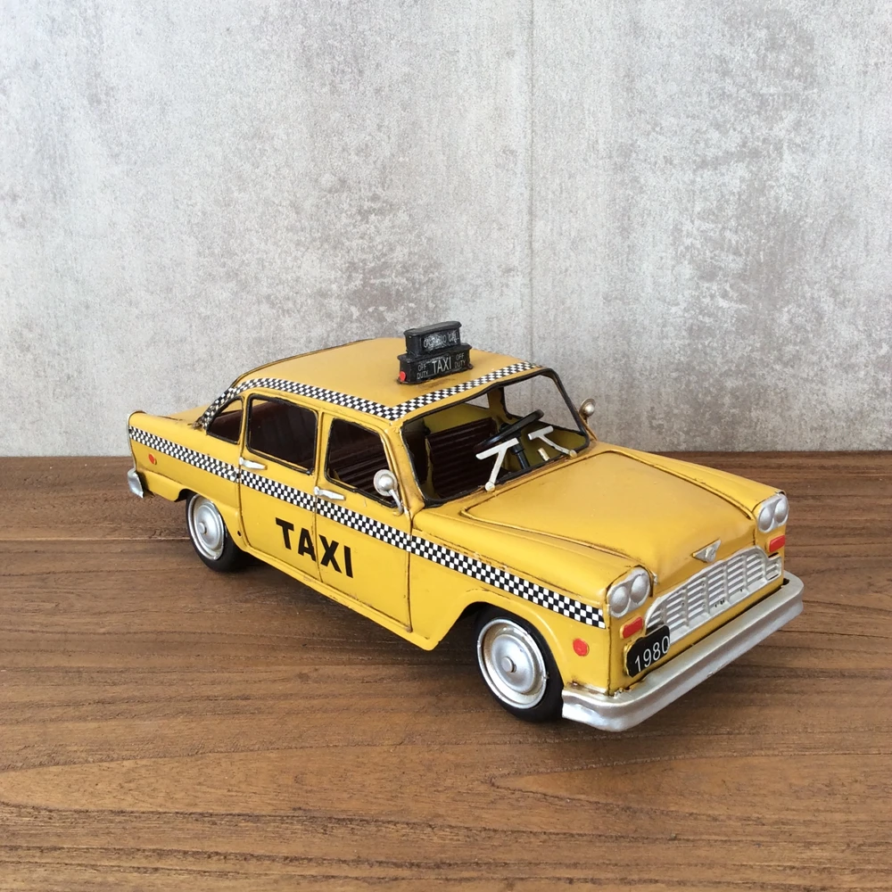 Modelo de Taxi americano clási - Vintage Collectible Tins reseña y precio