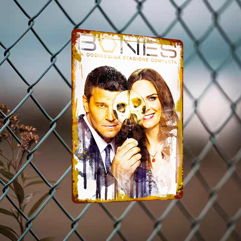 Póster de Bones Temporada 12,  - Vintage Collectible Tins reseña y precio