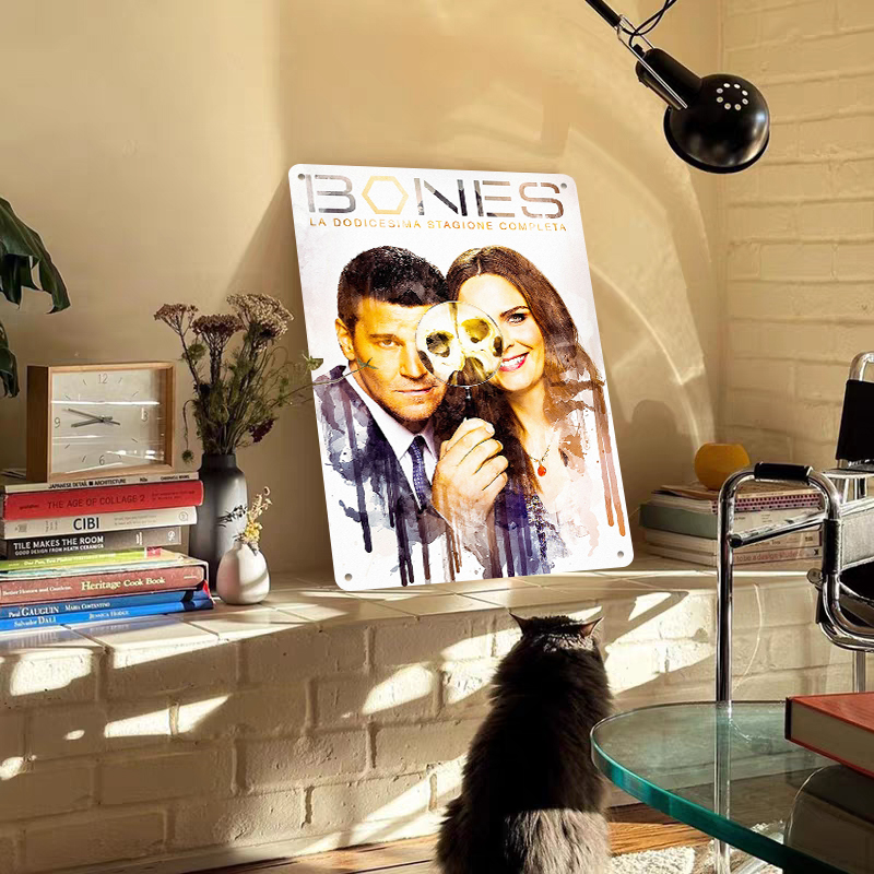 Póster de Bones Temporada 12,  - Vintage Collectible Tins reseña y precio