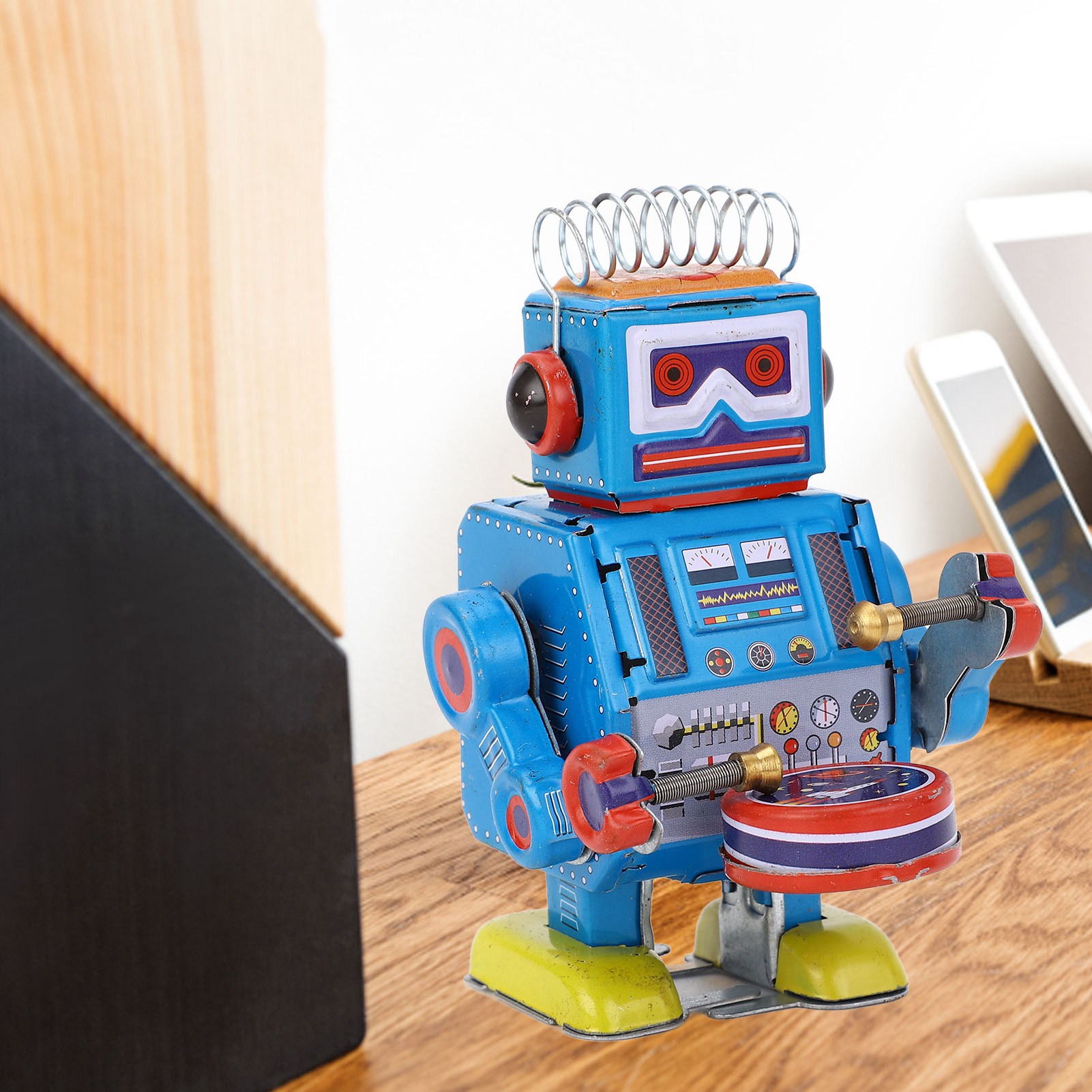 Robot de Caja de Lata Vintage  - Vintage Collectible Tins reseña y precio